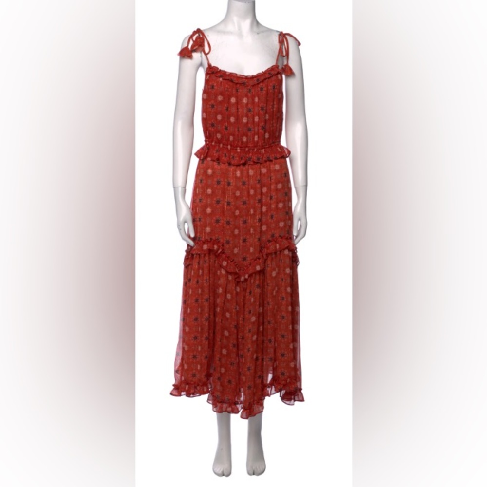 MISA Los Angeles midi dress size Small